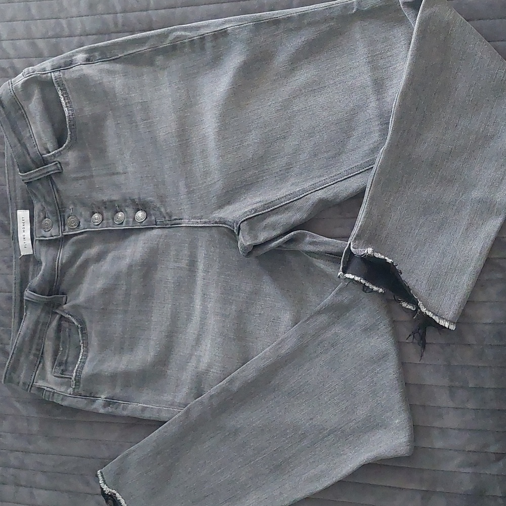 Flying Monkey Women's High Rise Gray Jeans